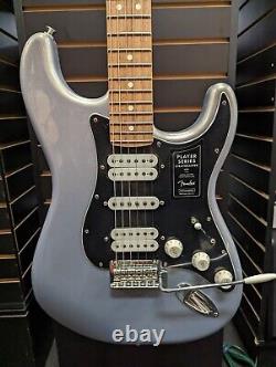 New Open Box Fender Player Stratocaster HSH Silver with Gig Bag, Free Shipping