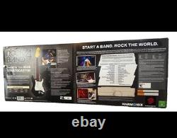New Sealed Rock Band 4 Wireless Fender Stratocaster Guitar Xbox One W Game Nib