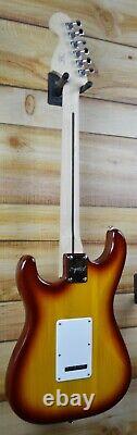 New Squier Affinity Stratocaster Electric Guitar HSS Sienna Sunburst