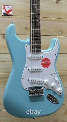 New Squier Bullet Stratocaster HT Indian Laurel Fingerboard Tropical Turquoise