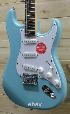 New Squier Bullet Stratocaster HT Indian Laurel Fingerboard Tropical Turquoise