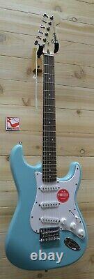 New Squier Bullet Stratocaster HT Indian Laurel Fingerboard Tropical Turquoise