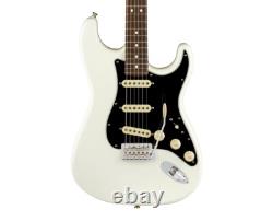 Open Box Fender American Performer Stratocaster Arctic White with Rosewood FB