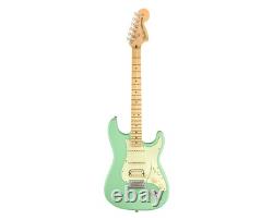 Open Box Fender American Performer Stratocaster HSS Satin Surf Green with Maple FB