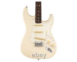 Open Box Fender Jeff Beck Stratocaster Olympic White with Rosewood FB