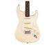 Open Box Fender Jeff Beck Stratocaster Olympic White With Rosewood Fb