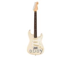 Open Box Fender Jeff Beck Stratocaster Olympic White with Rosewood FB