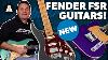 Our Coolest Fender Fsr Guitars Yet