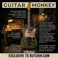 Paisley Stratocaster Replacement HSH Alder Body Shielded Cavity