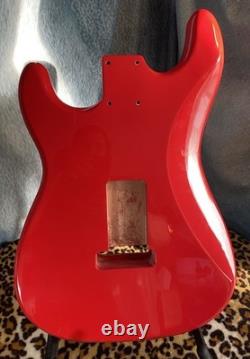 Paisley Stratocaster Replacement HSH Alder Body Shielded Cavity