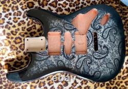 Paisley Stratocaster Replacement HSH Alder Body Shielded Cavity
