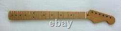 ROASTED MAPLE STRATOCASTER GUITAR NECK /Warmoth Bone Nut/Fender Med Jumbo STRAT