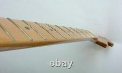 ROASTED MAPLE STRATOCASTER GUITAR NECK /Warmoth Bone Nut/Fender Med Jumbo STRAT