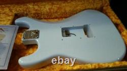 Rare Fender USA Custom Shop 61 Relic Stratocaster BODY faded sonic blue & COA