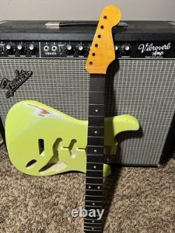 Relic Fender Stratocaster Body & Neck Vintage Aged Surf Green Nitrocellulose