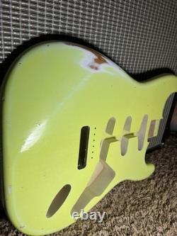Relic Fender Stratocaster Body & Neck Vintage Aged Surf Green Nitrocellulose