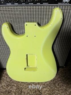 Relic Fender Stratocaster Body & Neck Vintage Aged Surf Green Nitrocellulose