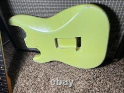 Relic Fender Stratocaster Body & Neck Vintage Aged Surf Green Nitrocellulose