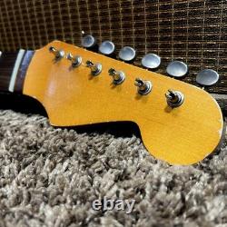 Relic Fender Stratocaster Neck RI Custom SRO62 Veneer AllParts withAged Clay Inlay