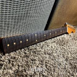 Relic Fender Stratocaster Neck RI Custom SRO62 Veneer AllParts withAged Clay Inlay