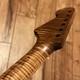 Roasted Flame Maple Strat Stratocaster Neck Satin Fits Warmoth Fender Body 0smf