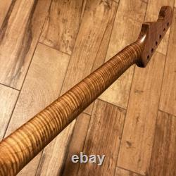 Roasted Flame Maple Strat Stratocaster Neck Satin Fits Warmoth Fender body 0SMF
