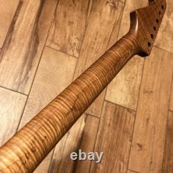 Roasted Flame Maple Strat Stratocaster Neck Satin Fits Warmoth Fender body 0SMF