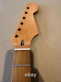 Roasted Maple Fender Stratocaster Neck