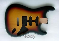 SALE 2 Piece Stratocaster Body / NITRO Satin/Sunburst /STRAT/Alder /Fits Fender