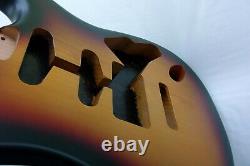 SALE 2 Piece Stratocaster Body / NITRO Satin/Sunburst /STRAT/Alder /Fits Fender