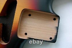SALE 2 Piece Stratocaster Body / NITRO Satin/Sunburst /STRAT/Alder /Fits Fender