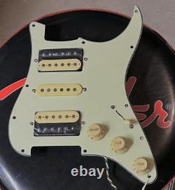 SH GuitarWorks Custom Stratocaster HSH Loaded Pickguard Alnico 5 USA Electronics