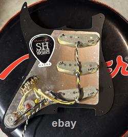 SH GuitarWorks Custom Stratocaster Hand Wound SSS Loaded Pickguard & USA Wiring