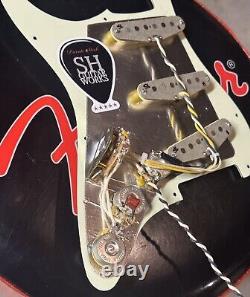 SH GuitarWorks Custom Stratocaster Hand Wound SSS Loaded Pickguard & USA Wiring