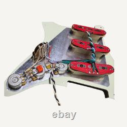 SHG5014 Hot Modern Noiseless Loaded Stratocaster Mint Green Pearloid USA Specs