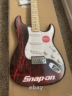 SNAP ON TOOLS 2023 SNAP ON SQUIER BY FENDER STRATOCASTER GUITAR ssx23p154 NEW