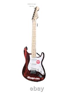 SNAP ON TOOLS 2023 SNAP ON SQUIER BY FENDER STRATOCASTER GUITAR ssx23p154 NEW