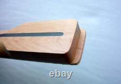 STRATOCASTER 22 STAINLESS Unfinished Guitar Neck/Roast, fits/Warmoth, Fender STRAT