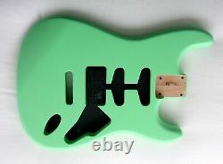 STRATOCASTER Body / Seafoam Green/ 2-Piece Alder Nitro SATIN Fender STRAT Specs
