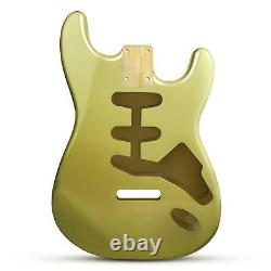 Shoreline Gold Fender Stratocaster Compatible Guitar Body 2 Piece Alder