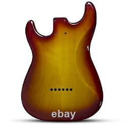 Sienna Sunburst Fender Hardtail Stratocaster Compatible Guitar Body Alder