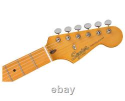 Squier 40th Anniversary Stratocaster Satin Wide 2-Tone Sunburst with Maple FB