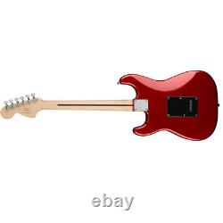 Squier Affinity HSS Stratocaster Electric Guitar Candy Apple Red + Fender Play
