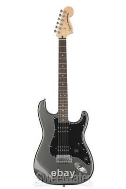 Squier Affinity Series Stratocaster Electric Guitar Charcoal Frost Metallic