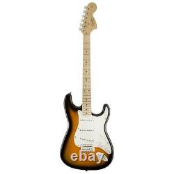 Squier Affinity Series Stratocaster Electric Guitar, Maple, 2-Color Sunburst