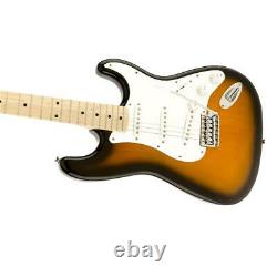 Squier Affinity Series Stratocaster Electric Guitar, Maple, 2-Color Sunburst