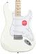 Squier Affinity Series Stratocaster Electric Guitar Olympic White With Maple