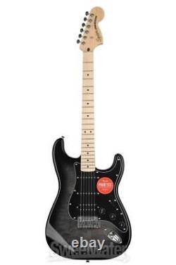 Squier Affinity Series Stratocaster FMT HSS Electric Guitar Black Burst with