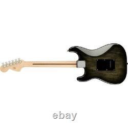 Squier Affinity Series Stratocaster FMT HSS Electric Guitar, Maple, Black Burst
