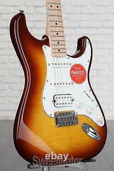 Squier Affinity Series Stratocaster FMT HSS Electric Guitar Sienna Sunburst